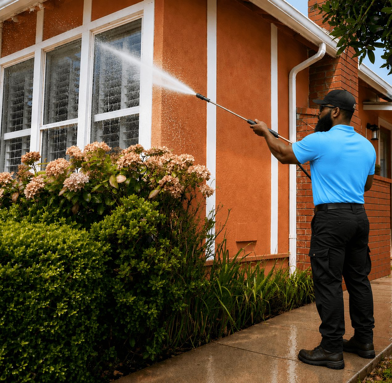 Exterior cleaning