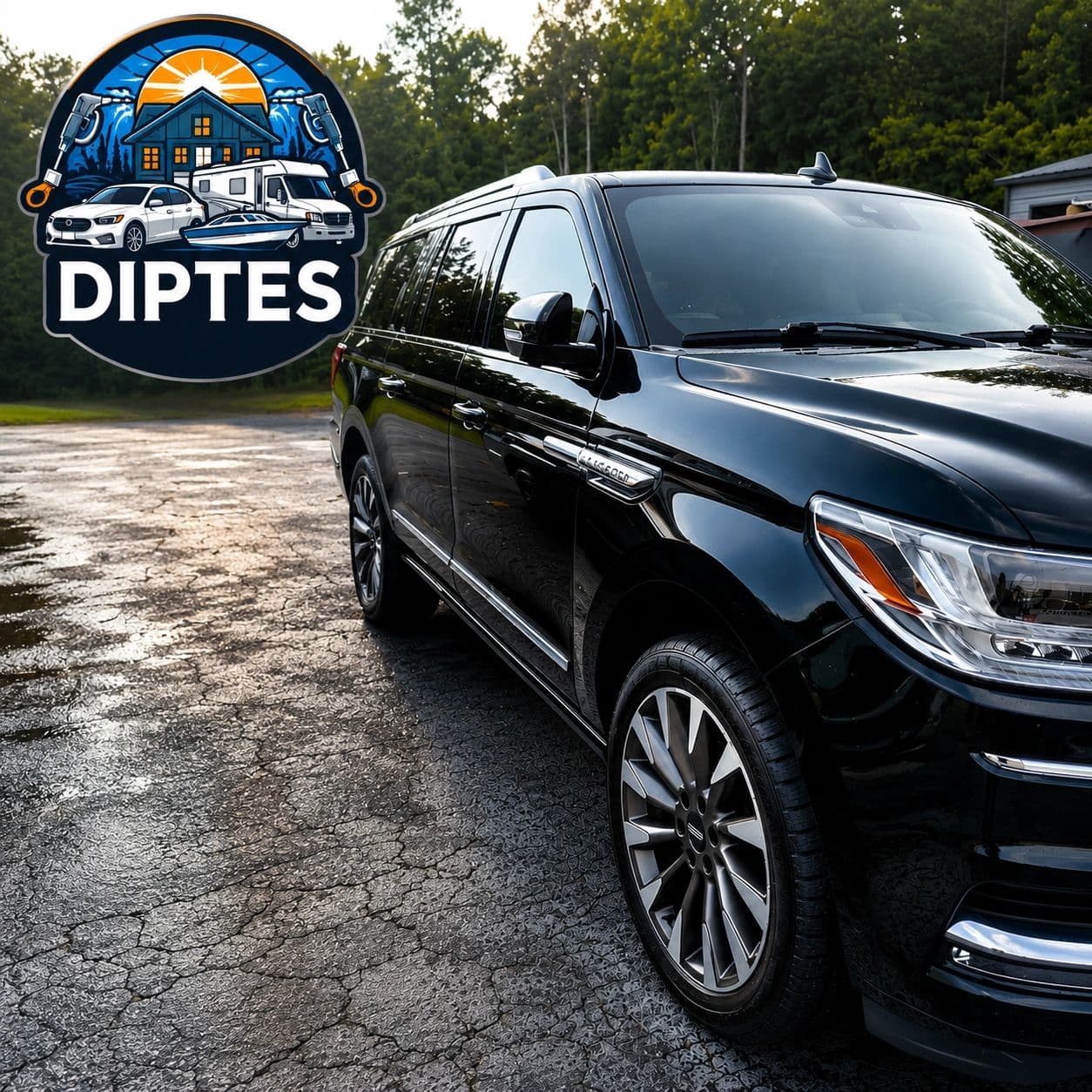 SUV exterior detail